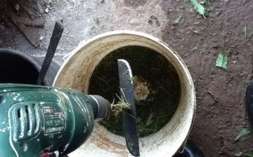What you can make a grass chopper: options and instructions