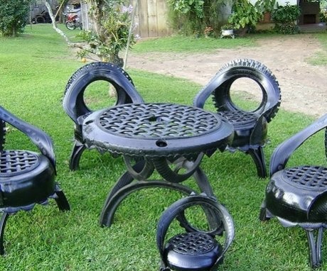 DIY garden furniture